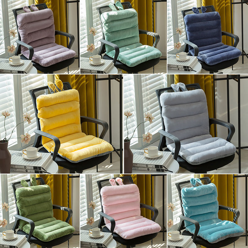Four seasons cushion cushion back integrated chair office sedentary student stool thickened fart cushion cushion cushion cushion