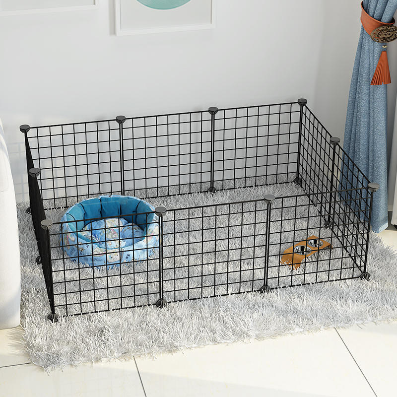 宠物狗围栏室内隔离门狗笼猫咪栅栏护栏小型犬泰迪狗窝家用狗笼子
