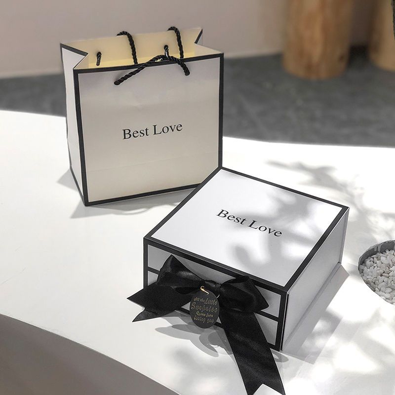 Ins style birthday gift box, best friend creative gift box, gift box for boyfriend and girlfriend, practical large empty box