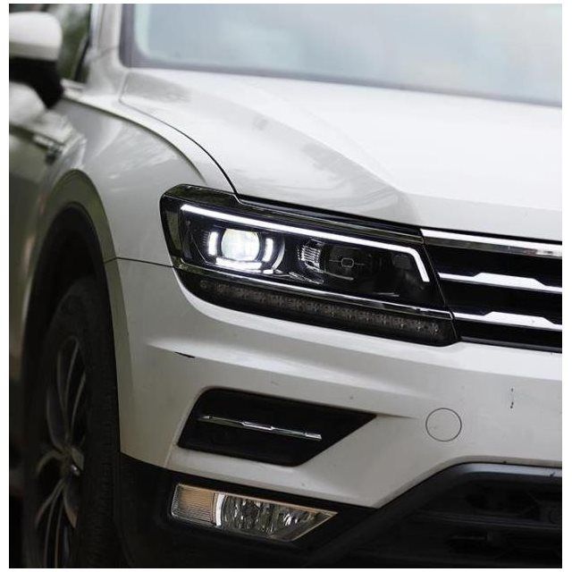 途观l大灯1720新途观l改装高配led日行灯双光透镜氙气大灯总成