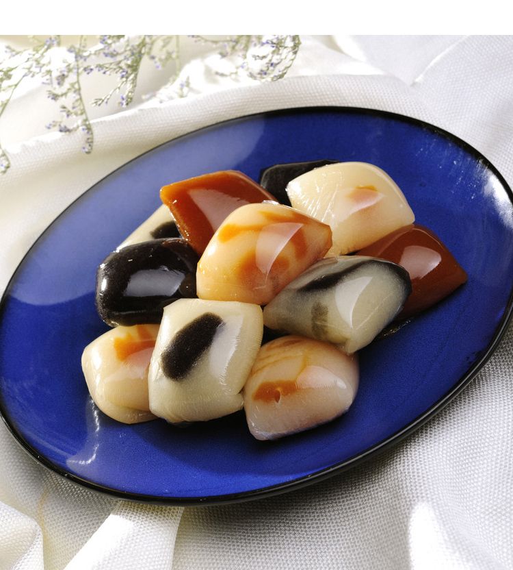 >         水晶莲子糕天津特产即食糯米糕传统手工糕点软糯莲籽糕