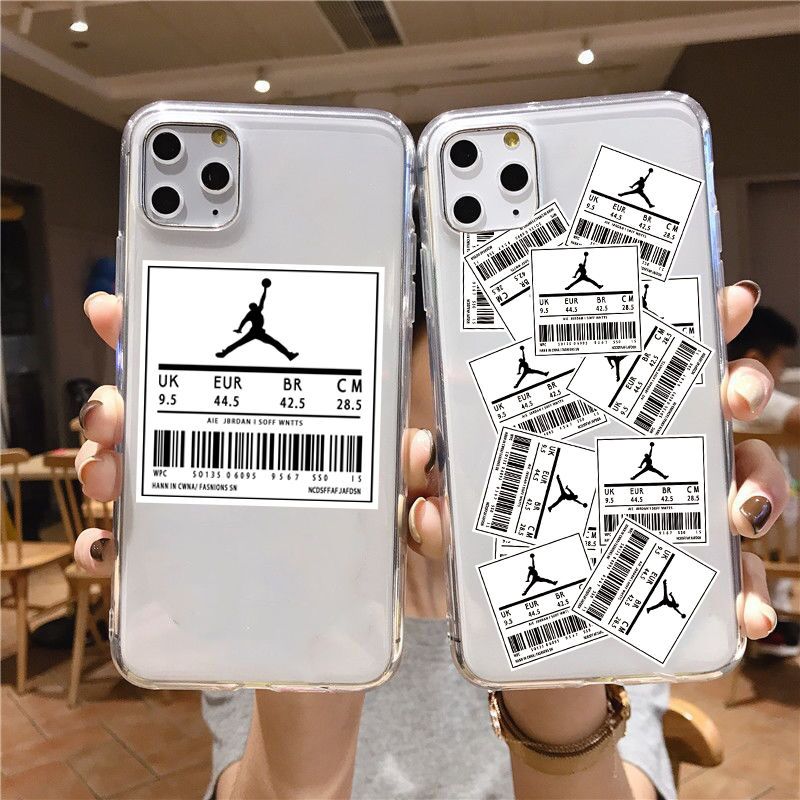 NBA air jordan apple 11proxs Max case iPhone 7plus / 8 / 6S transparent case XR