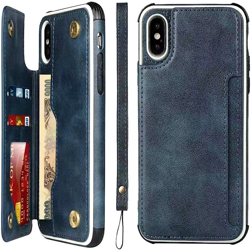 Apple XR case iPhone 11 / 12pro flip xsmax card 7 / 8plus fall proof protective cover for men and women