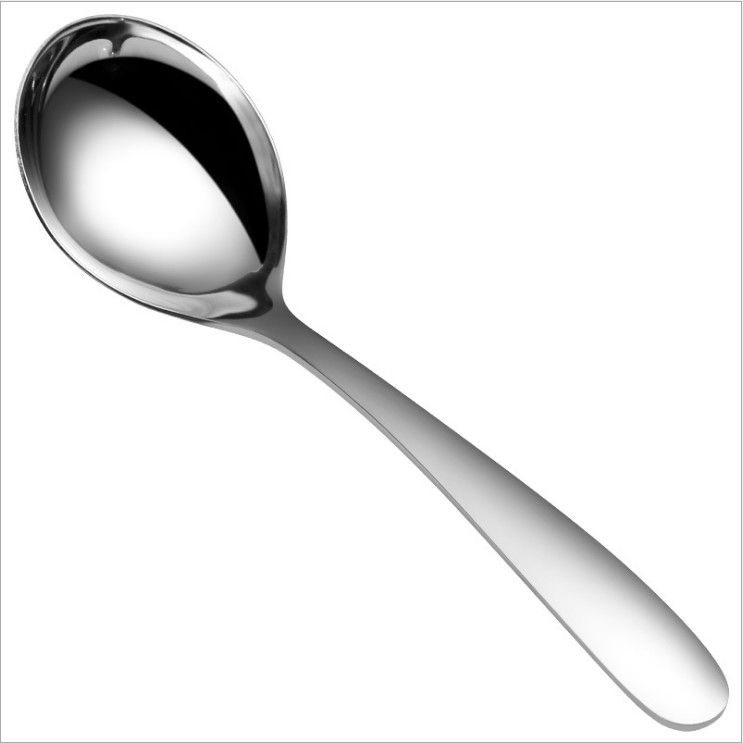 304不锈钢勺子成人吃饭勺加厚主餐汤匙西餐勺儿童勺家用汤勺调羹