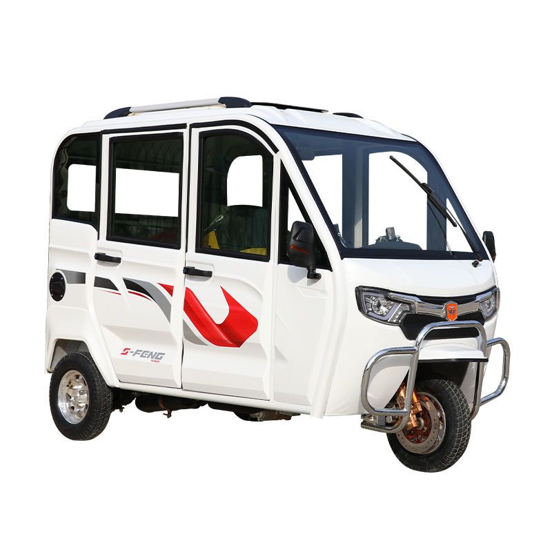 可上牌宗申动力汽油三轮摩托车新款带棚老年代步车载客燃油家用车