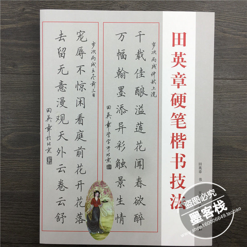 田英章硬笔楷书技法钢笔字帖学生成人米字书法入门教程速成教材【2月