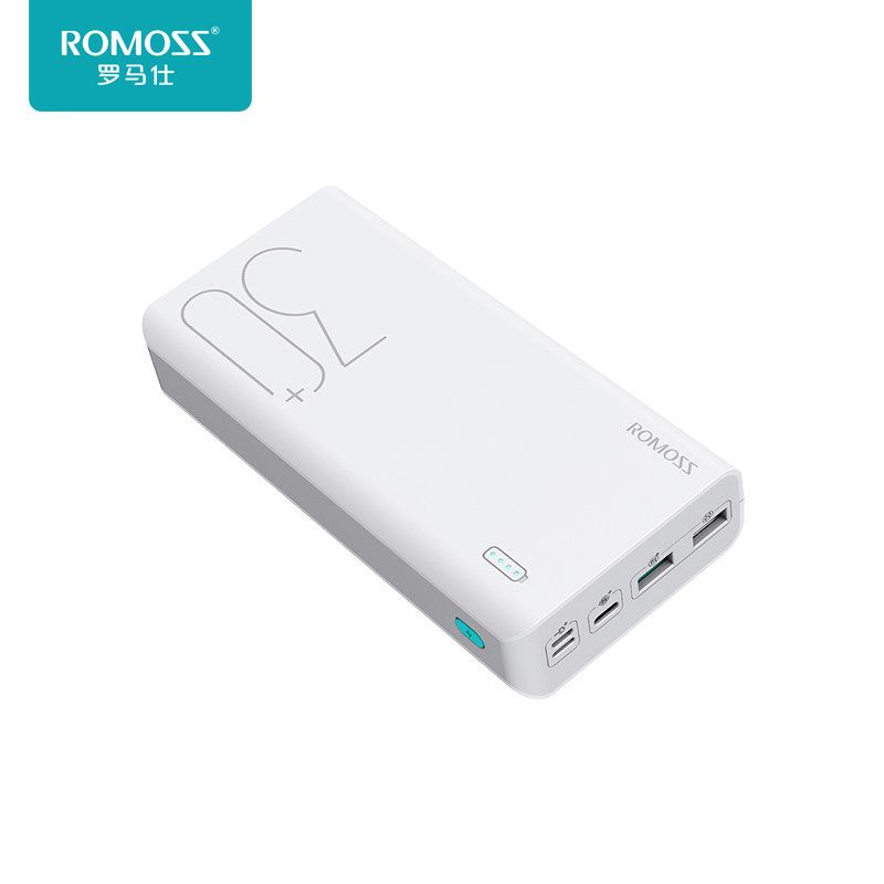 罗马仕30000毫安大容量充电宝18w双向快充闪充移动电源苹果华为