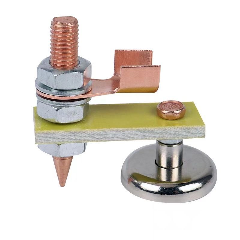 电焊搭铁神器强磁钣金修复机电焊机地线接地打铁线磁铁焊接搭铁头