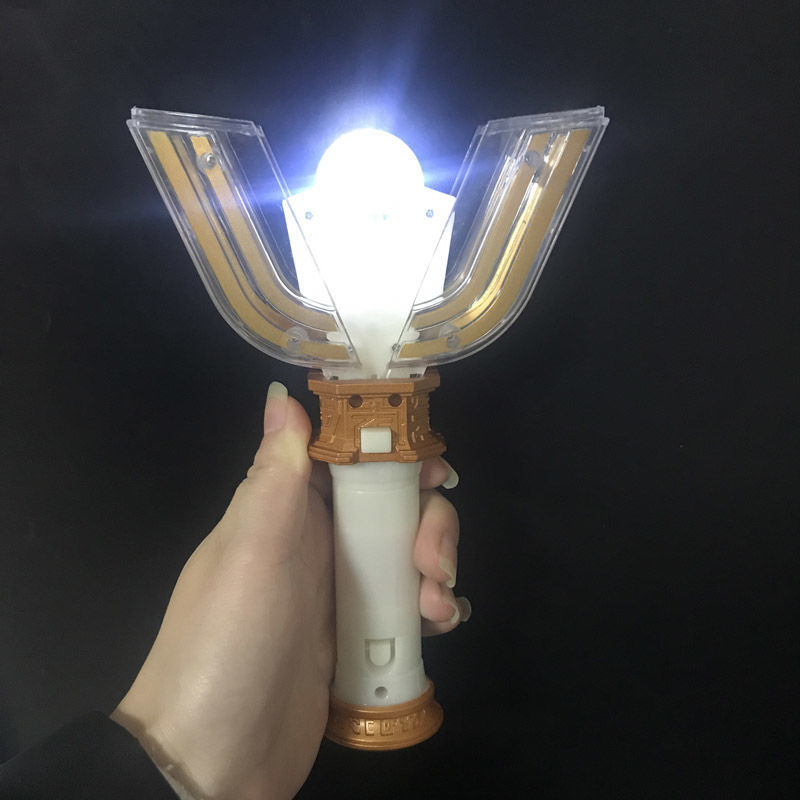 迪迦奥特曼黑暗神光棒变身器黑暗迪迦神光棒开合声光透明儿童玩具