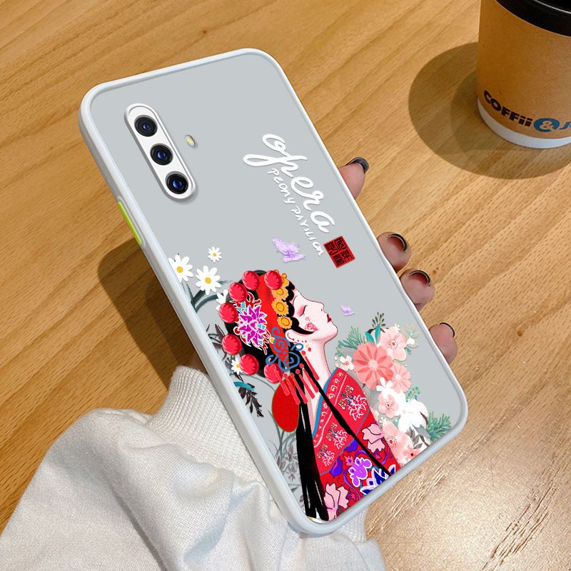 vivox30手机壳镜头全包保护防摔女x30新款磨砂网红戏子透明魔方硬