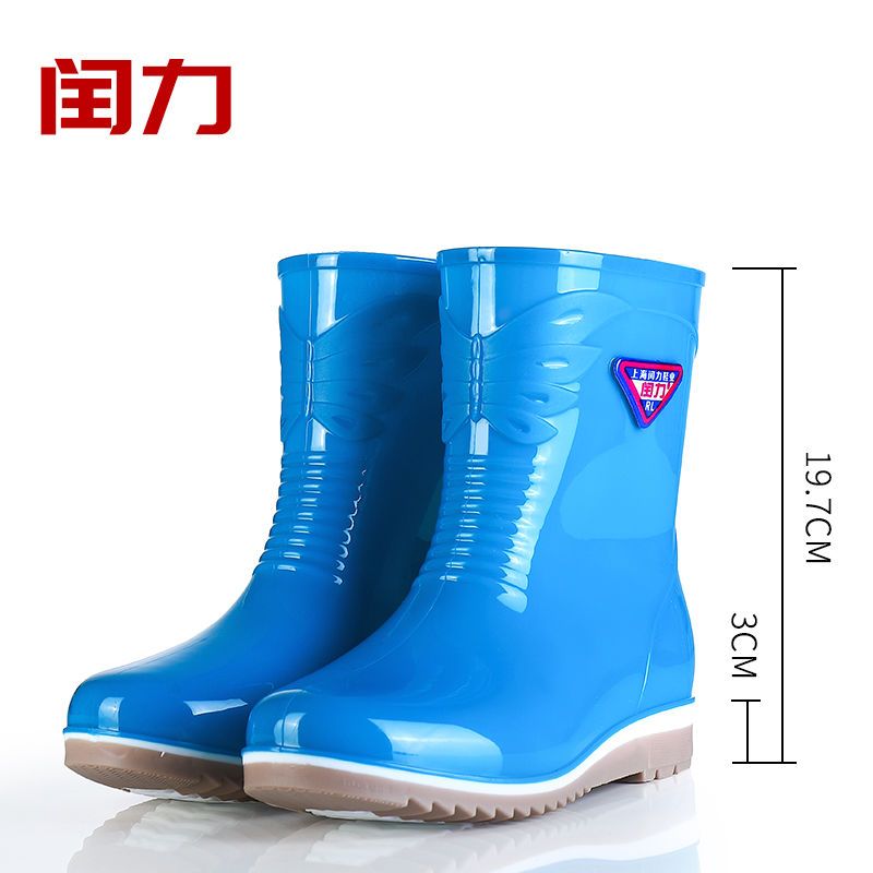 雨鞋女加棉中筒短筒低筒保暖加絨女士水鞋防滑女生膠鞋水靴雨靴女