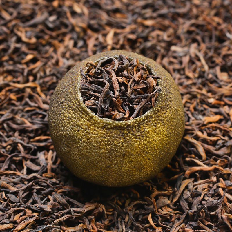 高档挂霜小青柑普洱茶特级正宗新会天马小青柑生晒小青柑礼盒装-领券