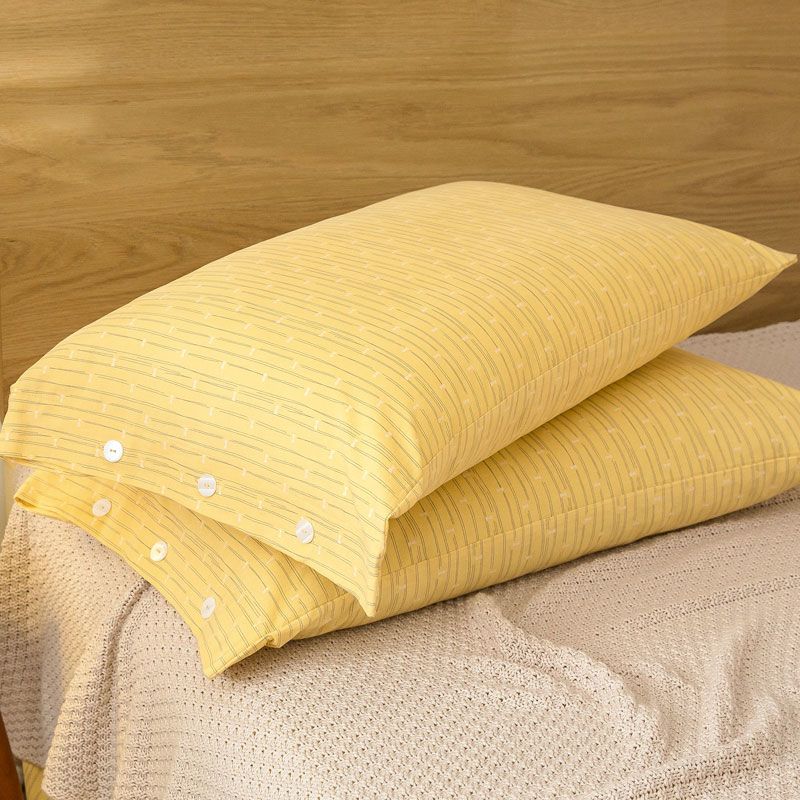 纯棉枕头套一对网红款全棉磨毛加厚枕芯内胆套单个家用枕套整头罩