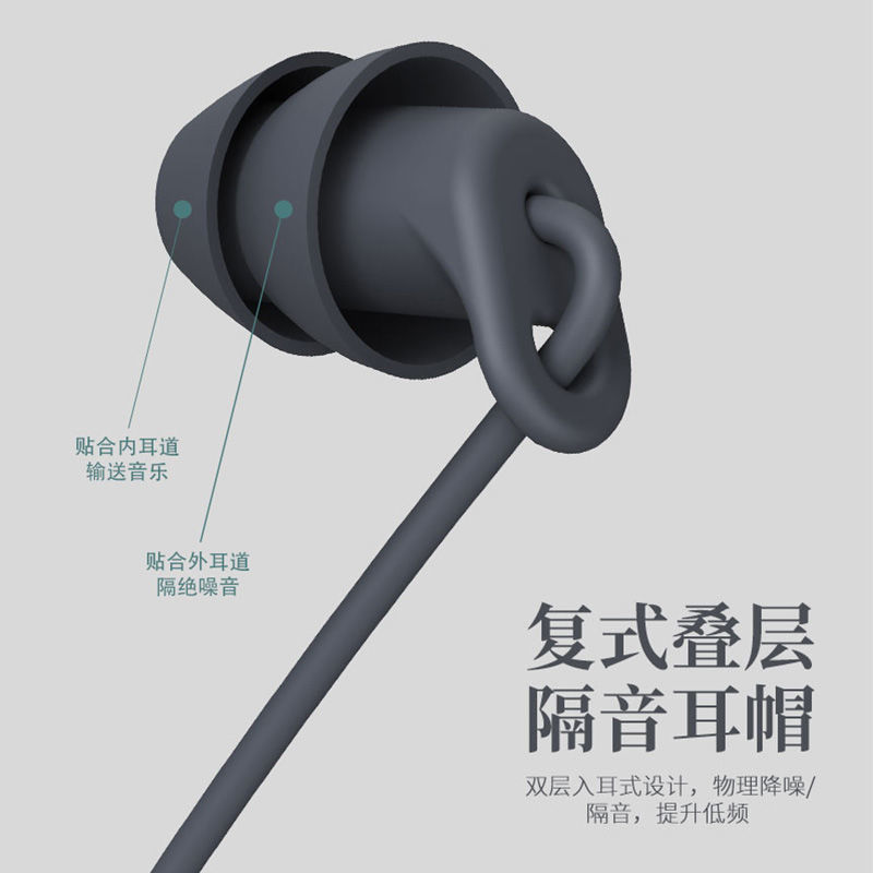 REMAX sleep headset noise proof silicone cable high quality vivo earplug Huawei oppo in ear type