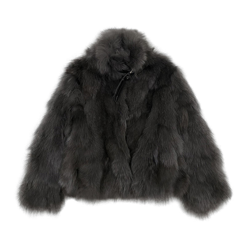 Fur coat women's young fashion fur one short 2020 new imitation fox net red winter