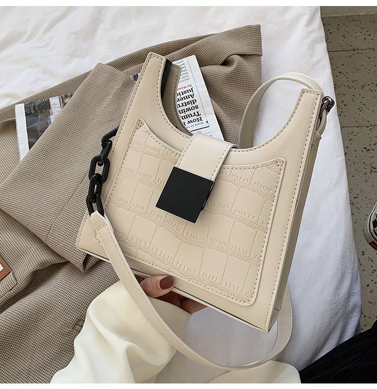 Women's Crossbody Bag Versatile Texture Korean Style Trendy Handbag_voghion.com