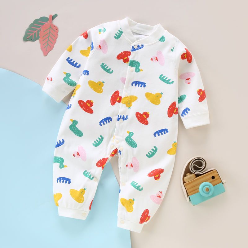 BABY BODYSUIT spring and autumn cotton long sleeve spring clothes for boys and girls