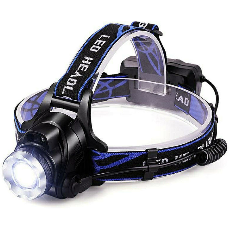 LED头灯强光远射超亮感应可充电头戴式防水户外夜钓鱼捉蝎子矿灯