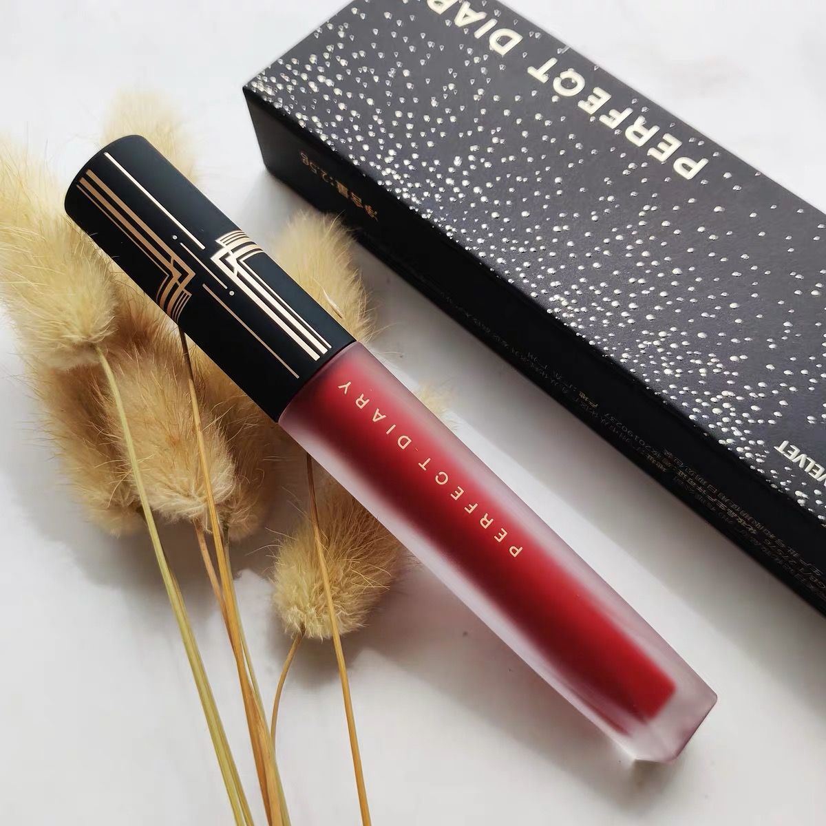 完美日记天鹅绒哑光唇釉口红雾面丝绒空气新品v01 v16 v08 正品女