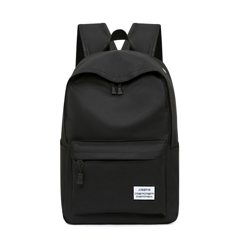 Leisure schoolbag men's canvas simple backpack men's Korean backpack high capacity schoolbag computer travel bag