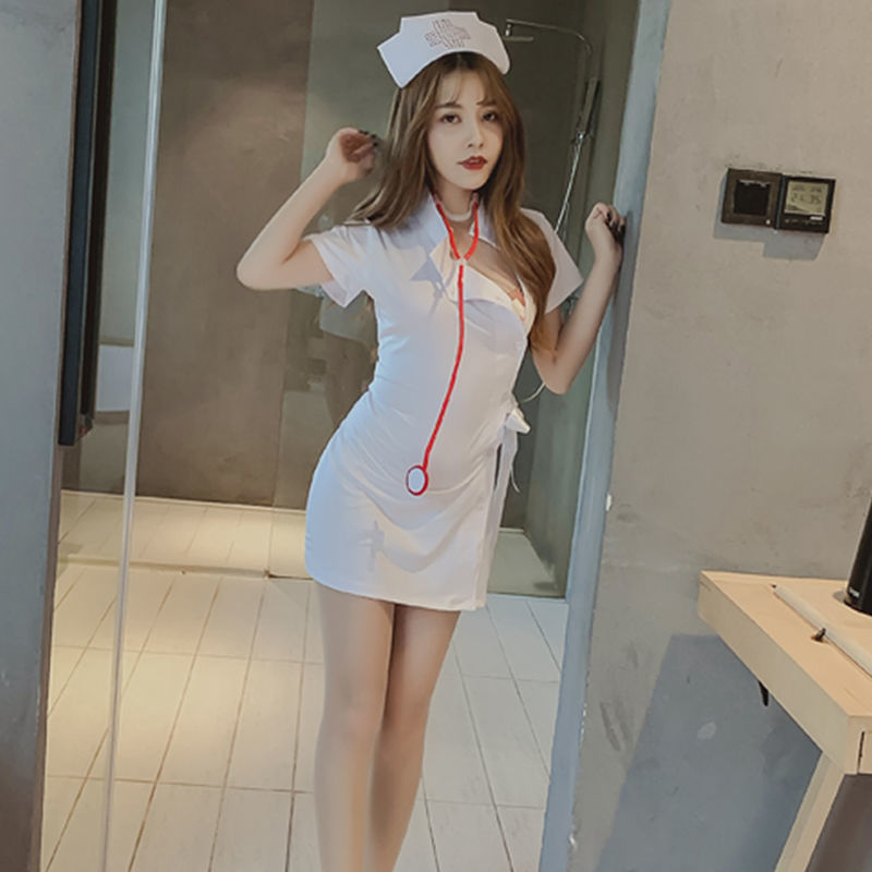 情趣内衣性感学生护士服短裙诱惑套装大码制服小胸夜店女主播服装