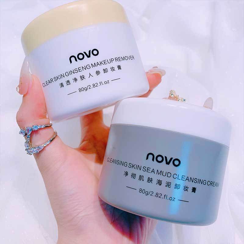NOVO卸妝膏臉部眼唇清潔卸妝水乳油女深層清潔李佳琪推薦女學生黨