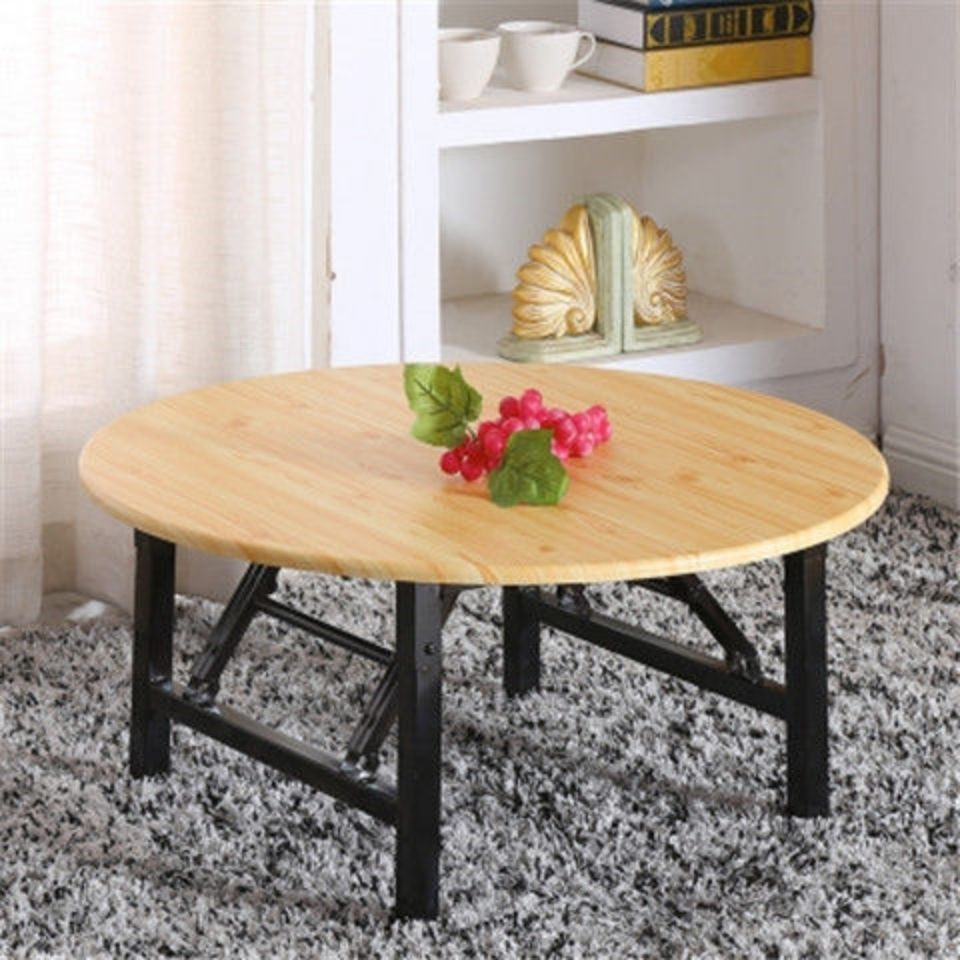 新品摆摊方桌户外小矮桌简约简易折叠餐桌宿舍小圆桌地桌炕桌铁架