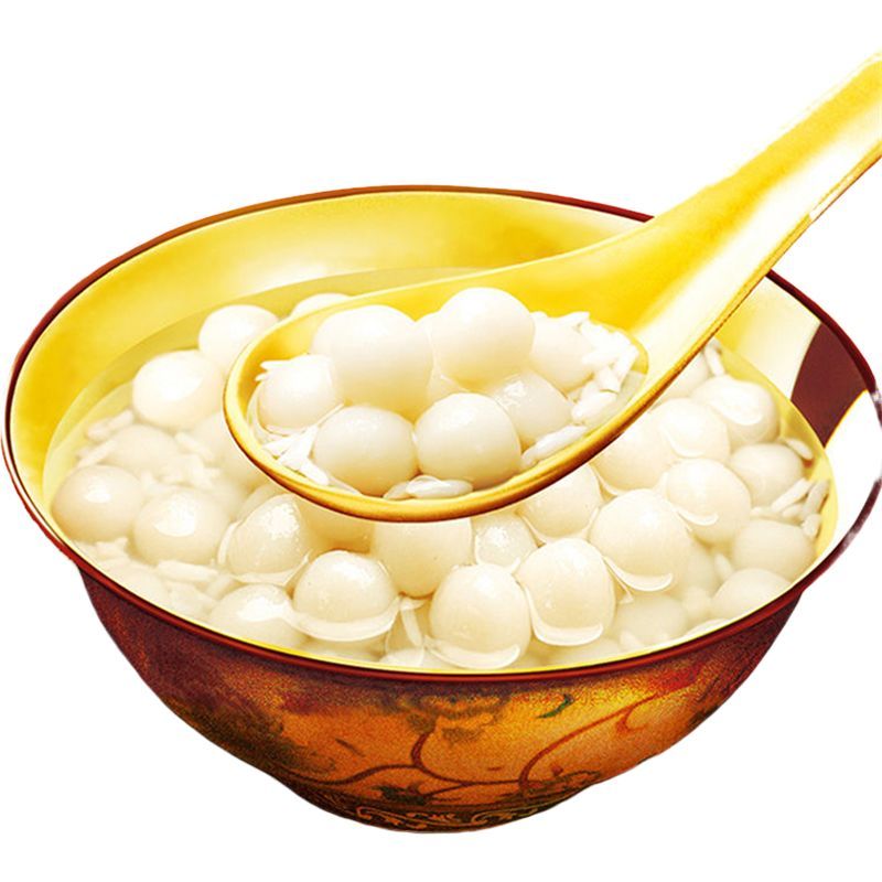 无馅糯米珍珠小圆子酒酿圆子小汤圆早餐点心小圆子方便速食包邮