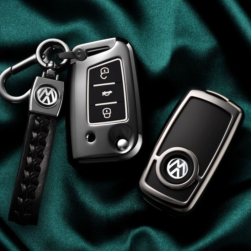 大众新速腾宝来途铠途昂途安l探影探歌探岳x途岳2020款钥匙套金属