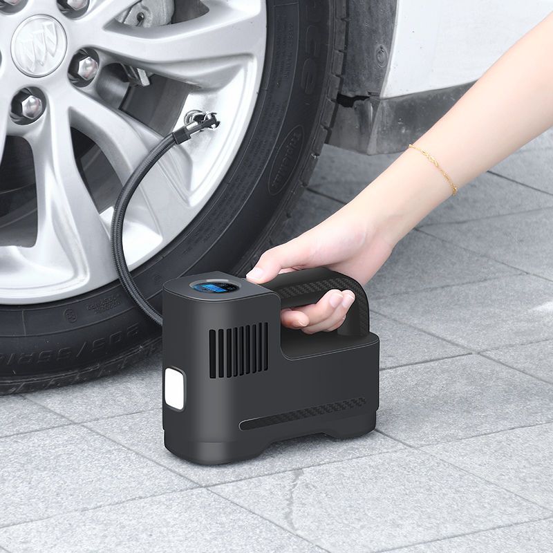 车载无线充气泵小轿车便携式汽车轮胎多功能加气泵车用随途打气筒