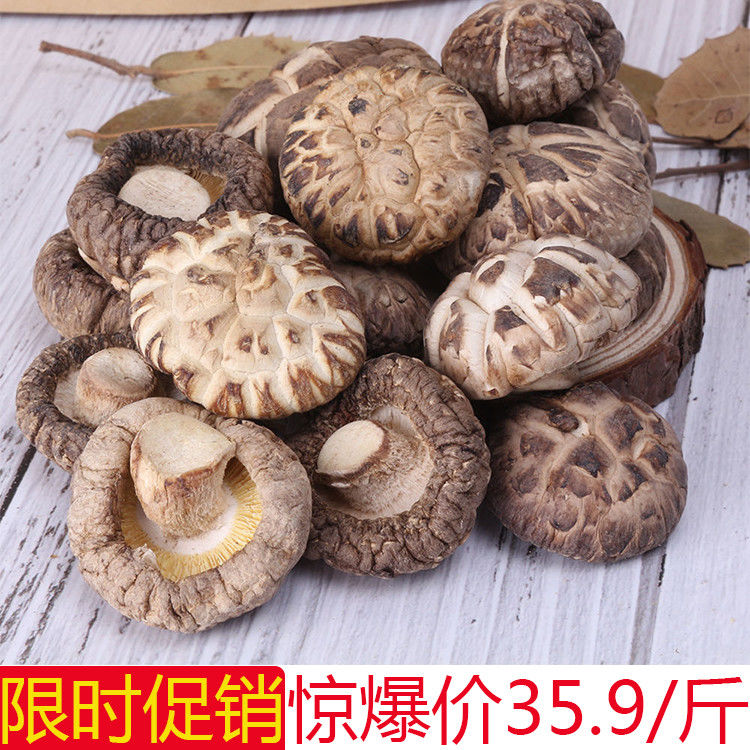 房县香菇干货干蘑菇花菇干货500g干香菇农家自产土特产冬菇干货