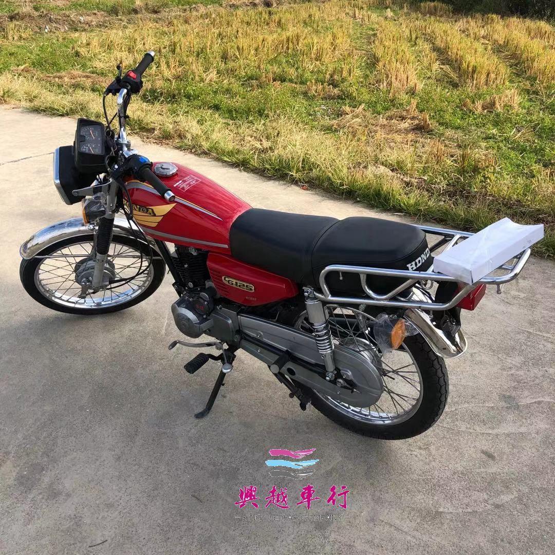 國產平板cg125cc摩托車改裝跨騎街車男裝踩檔四衝程拉客載貨整車