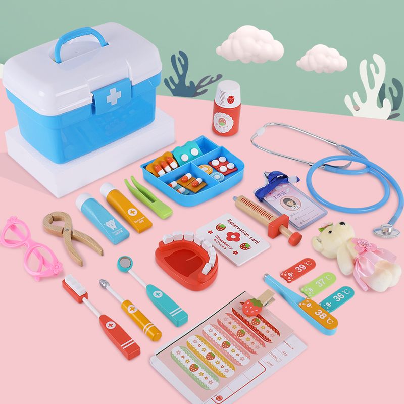 儿童医生玩具套装女孩过家家仿真打针小男孩医疗工具箱宝宝听诊器