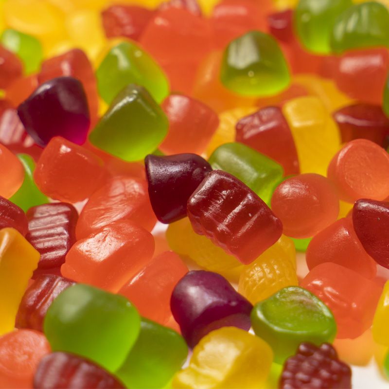 什锦橡皮糖qq糖软糖小零食水果糖四果汤商用糖果批发网红零食