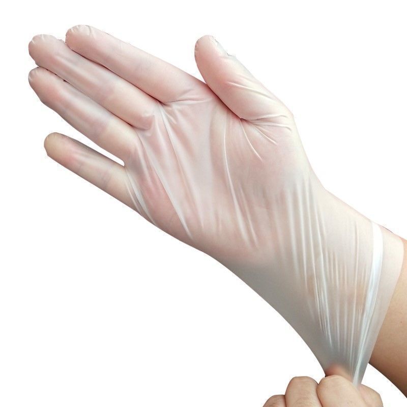 Food grade disposable gloves TPE elastic hairdressing thickened household food tasteless dining gloves