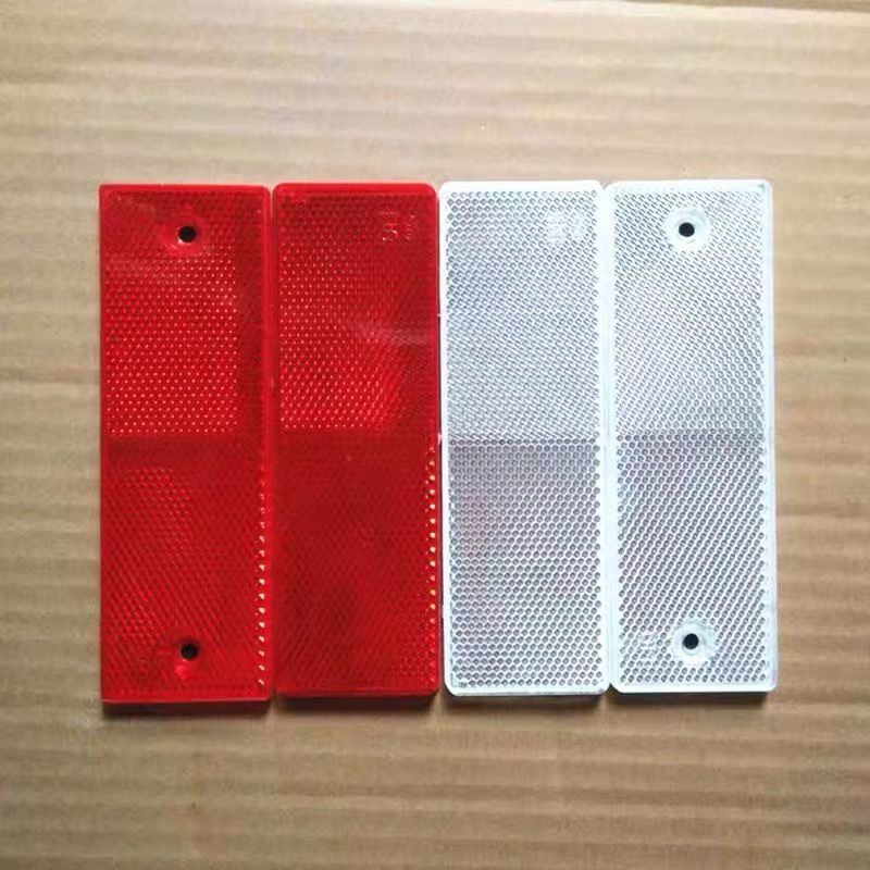 货车反光板塑料反射器车身标识块厢式车用片汽车回复标贴胶贴包邮 虎窝拼