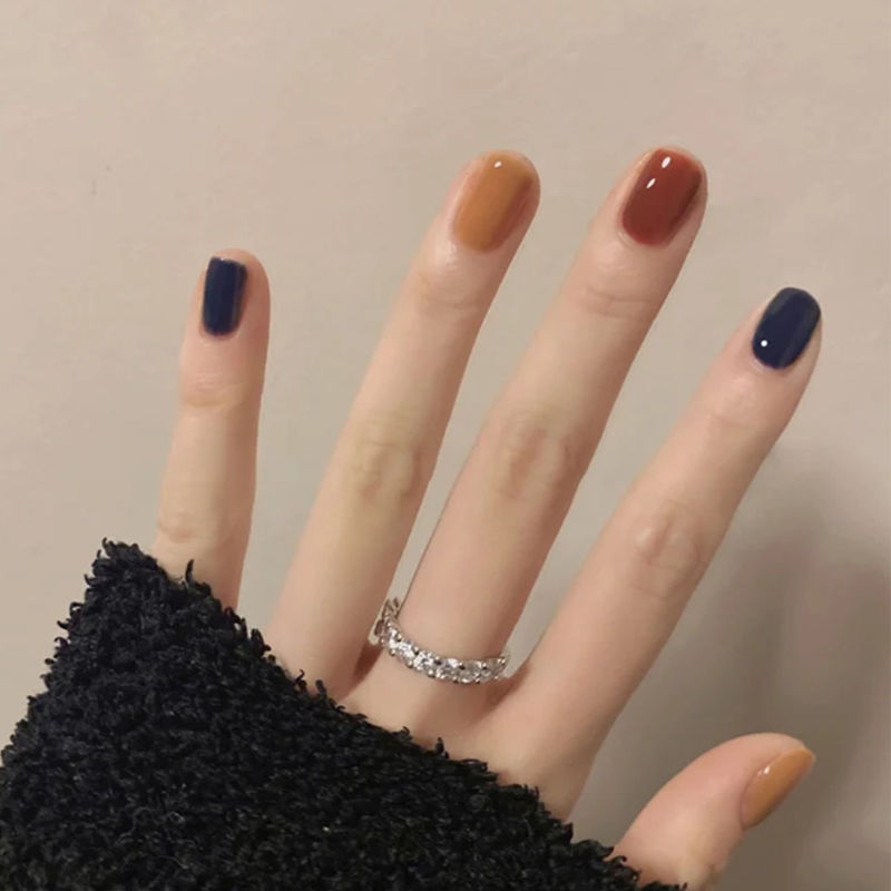 網紅新色指甲油可撕拉無味無毒免烤快干可剝孕婦兒童秋冬色系顯白