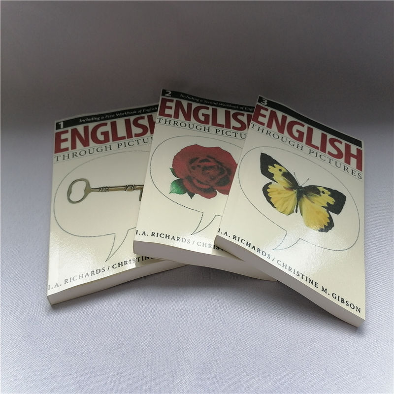 english through pictures1 2 3英语三本赠音频视频