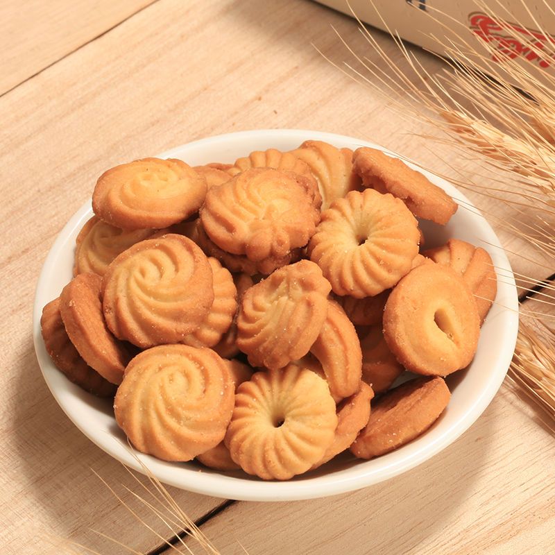 曲奇饼干丹麦风奶香黄油饼干网红儿童零食小吃休闲食品圣诞节礼物