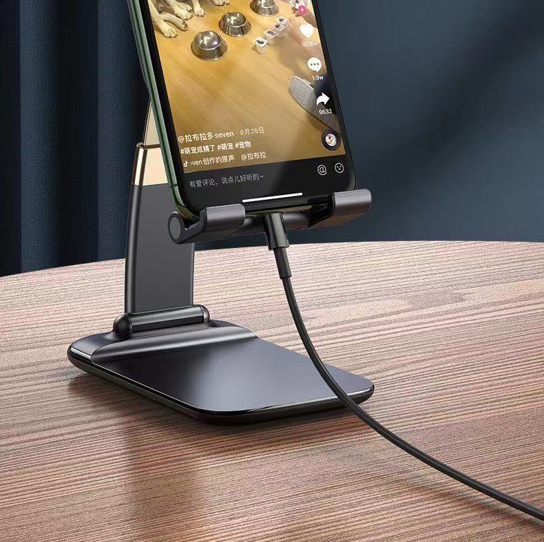 手机支架平板ipad桌面多功能通用懒人床上看电视神器直播便携升降