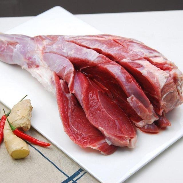 宁夏滩羊肉批发羊腿肉羊蝎子羊前腿带排羊棒骨新鲜盐池滩羊清真【2月