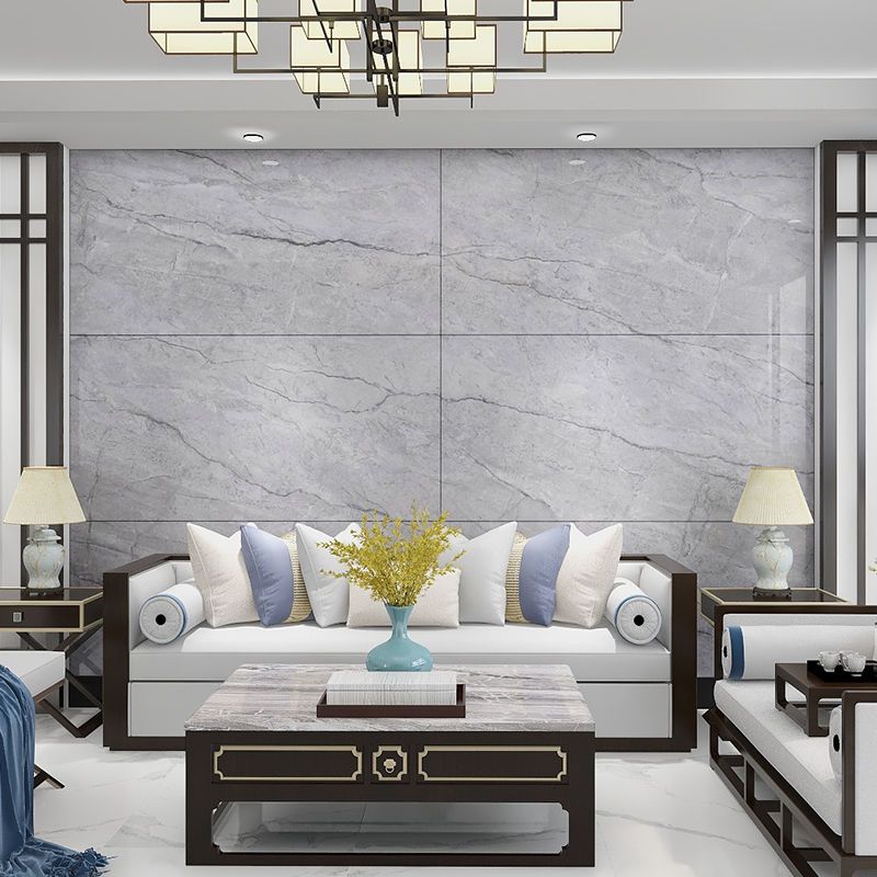 轻奢瓷砖岩板900x1800大板砖大理石客餐厅地砖 别墅酒店背景墙砖