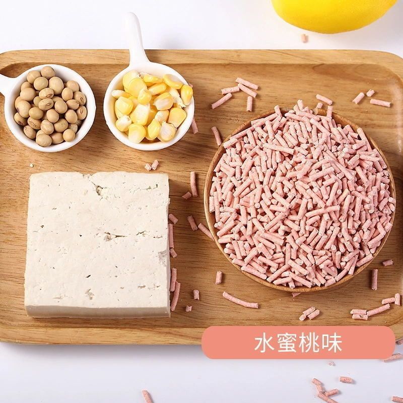 豆腐猫砂除臭结团低尘猫砂膨润土砂混合猫砂豆腐砂包邮猫咪用品 图片 5