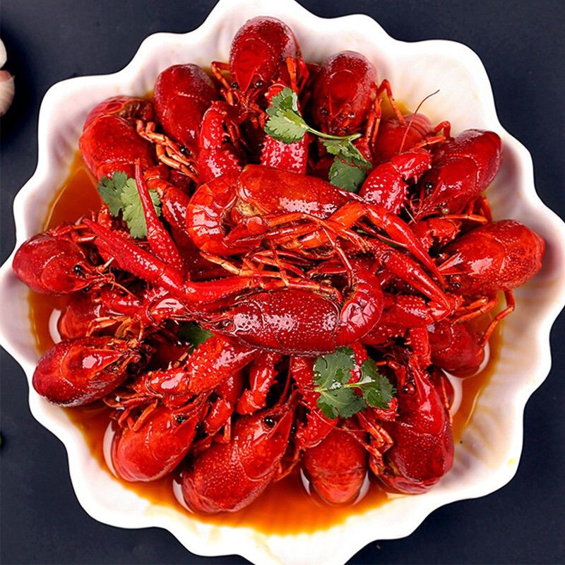 75628-麻辣小龙虾熟食即食香辣蒜蓉4-6钱鄱阳湖龙虾盒装自热大虾-详情图