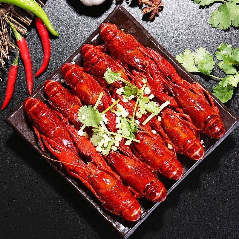 75628-麻辣小龙虾熟食即食香辣蒜蓉4-6钱鄱阳湖龙虾盒装自热大虾-详情图