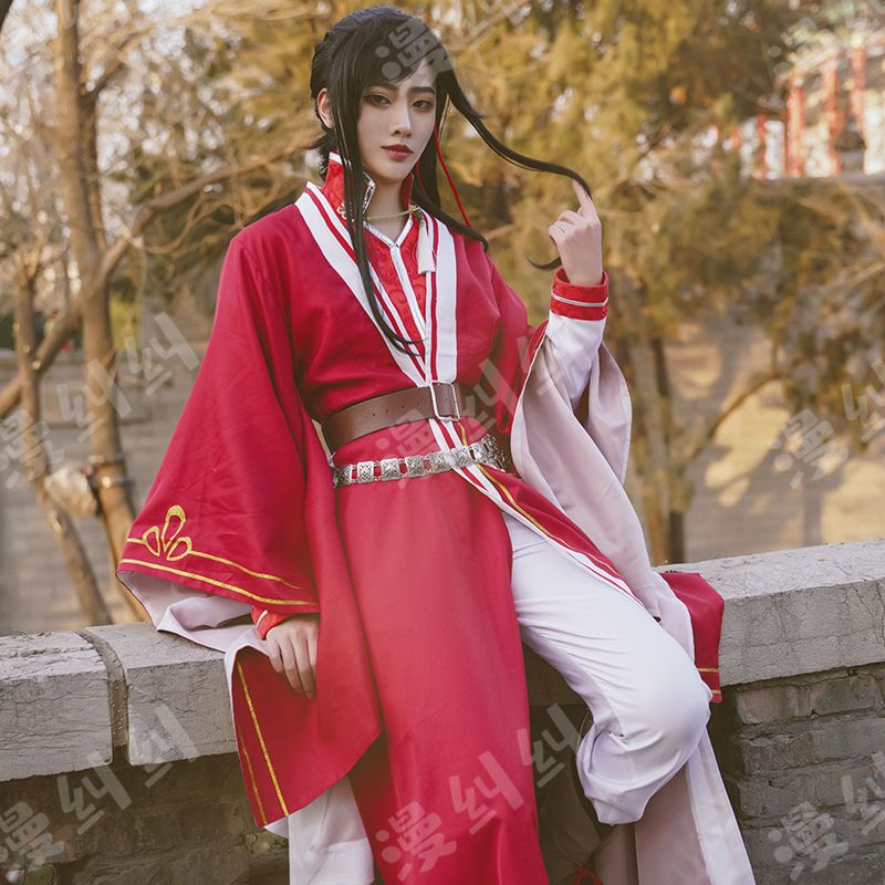 天官赐福cos少年花城cos服三郎古风古装汉服cospaly动漫套装男女 虎窝拼