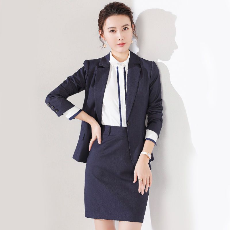 新款总裁商务高端西装套装女时尚制服职业套装主持人正装工作服