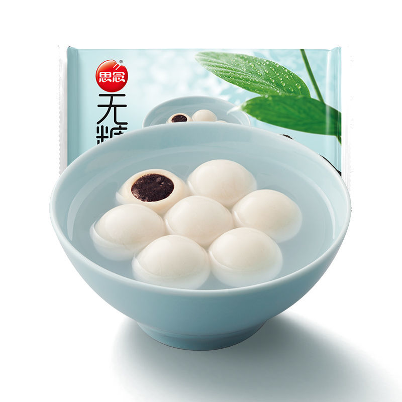 125836-思念无糖黑芝麻汤圆宁波汤圆木糖醇汤团速冻元宵甜品400g/袋-详情图