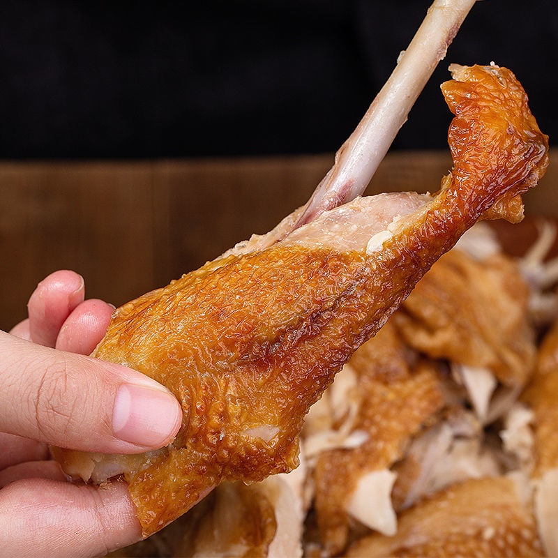 54240-【德州扒鸡旗舰店】德州扒鸡 正宗 特产五香鸡肉 零食熟食-详情图
