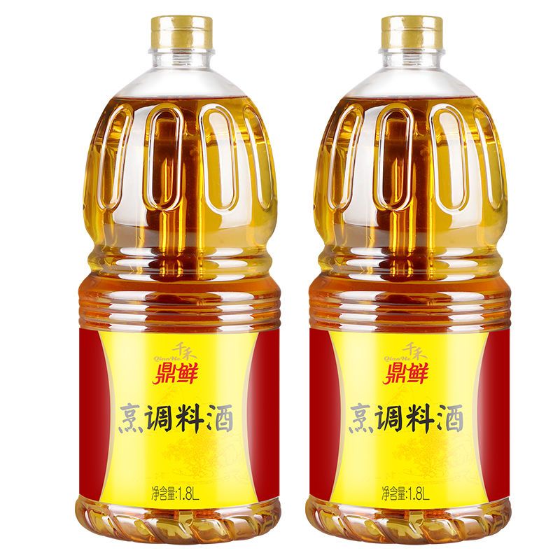 18970-千禾鼎鲜烹调料酒1.8L*2瓶 去腥增香 家庭实惠餐饮装-详情图